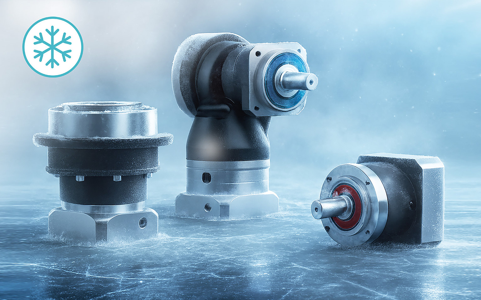 Gearboxes for low temperatures down to -40°C